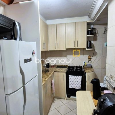 Apartamento com 51m², 2 quartos, 1 garagem, no bairro Ipiranga em São José