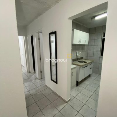 Apartamento com 48m², 3 quartos, 1 garagem, no bairro Campinas em São José