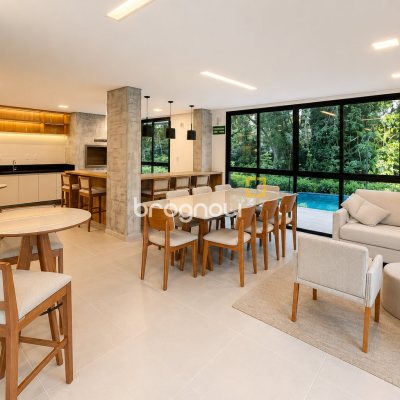Apartamento com 56m², 2 quartos, 1 garagem, no bairro Serraria em São José