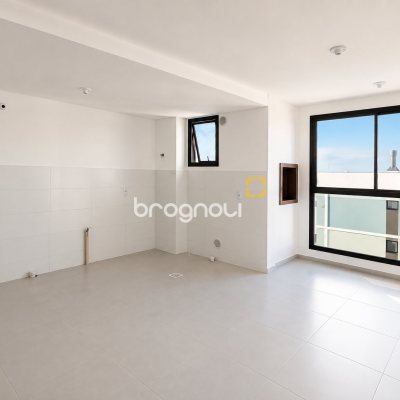 Apartamento com 56m², 2 quartos, 1 garagem, no bairro Serraria em São José