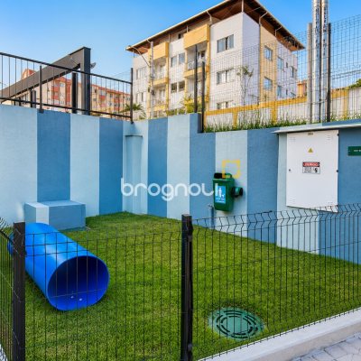 Apartamento com 56m², 2 quartos, 1 garagem, no bairro Serraria em São José