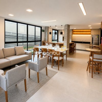 Apartamento com 56m², 2 quartos, 1 garagem, no bairro Serraria em São José