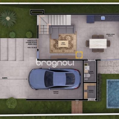 Casa com 148m², 2 quartos (sendo 2 suítes), 2 garagens, no bairro Ingleses em Florianópolis