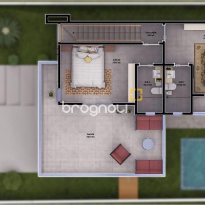 Casa com 148m², 2 quartos (sendo 2 suítes), 2 garagens, no bairro Ingleses em Florianópolis