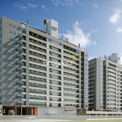 Apartamento com 48m², 2 quartos, 1 garagem, no bairro Passa Vinte em Palhoça