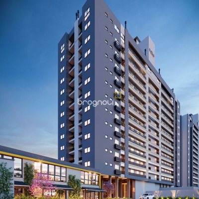 Apartamento com 48m², 2 quartos, 1 garagem, no bairro Passa Vinte em Palhoça