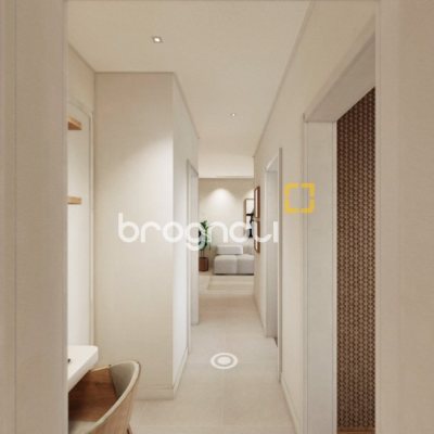 Apartamento com 91m², 2 quartos (sendo 2 suítes), 2 garagens, no bairro Campinas em São José