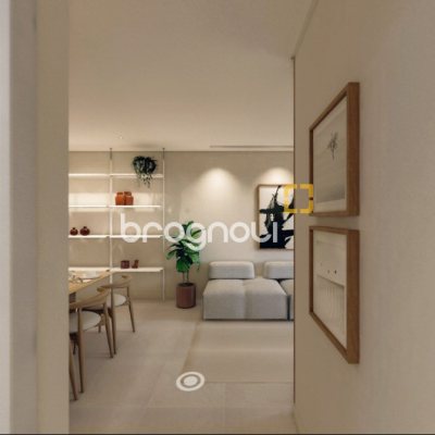 Apartamento com 91m², 2 quartos (sendo 2 suítes), 2 garagens, no bairro Campinas em São José