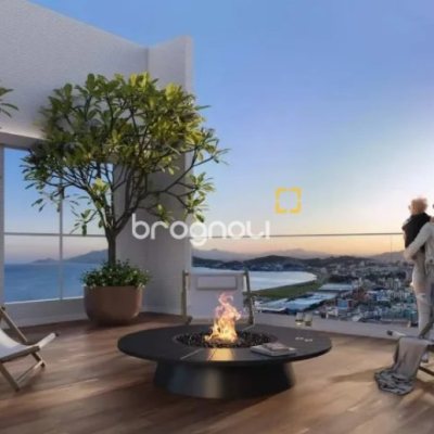 Apartamento com 91m², 2 quartos (sendo 2 suítes), 2 garagens, no bairro Campinas em São José