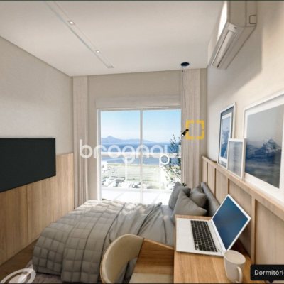 Apartamento com 91m², 2 quartos (sendo 2 suítes), 2 garagens, no bairro Campinas em São José
