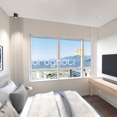 Apartamento com 91m², 2 quartos (sendo 2 suítes), 2 garagens, no bairro Campinas em São José