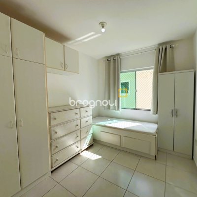Apartamento com 59m², 2 quartos (sendo 1 suíte), 1 garagem, no bairro Nova Palhoça em Palhoça