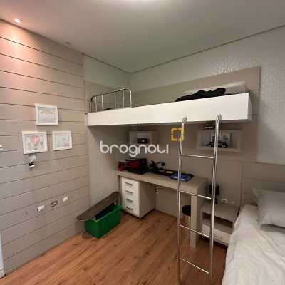 Apartamento com 91m², 2 quartos (sendo 1 suíte), 1 garagem, no bairro Nossa Senhora do Rosário em São José
