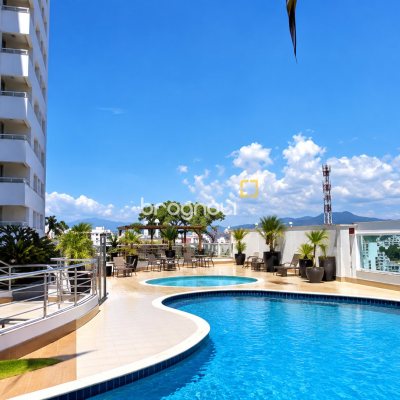 Apartamento com 70m², 2 quartos (sendo 1 suíte), 1 garagem, no bairro Capoeiras em Florianópolis