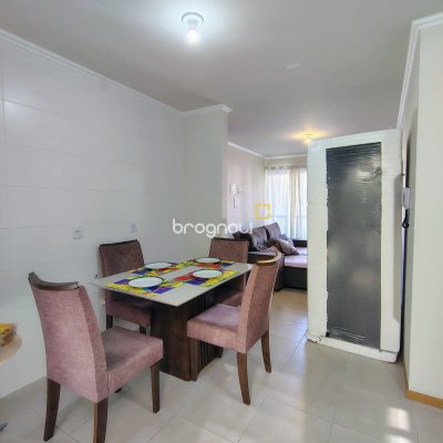 Apartamento com 52m², 2 quartos, 1 garagem, no bairro Vargem Pequena em Florianópolis