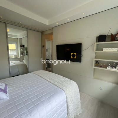 Apartamento com 91m², 3 quartos (sendo 1 suíte), 1 garagem, no bairro Córrego Grande em Florianópolis