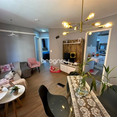 Apartamento com 53m², 2 quartos, 1 garagem, no bairro Ipiranga em São José