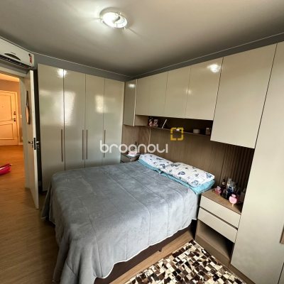 Apartamento com 53m², 2 quartos, 1 garagem, no bairro Ipiranga em São José