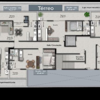 Empreendimento, no bairro Carvoeira em Florianópolis