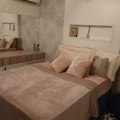 Apartamento com 118m², 2 quartos, 1 suíte, 2 garagens, no bairro Pagani em Palhoça