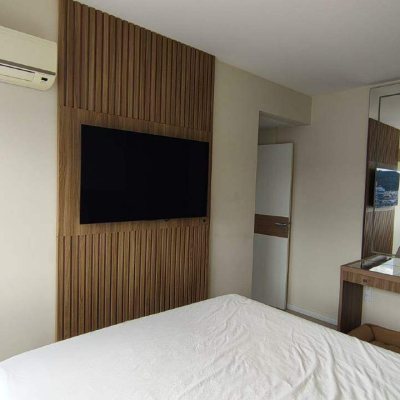 Apartamento com 82m², 3 quartos (sendo 1 suíte), 1 garagem, no bairro Barreiros em São José