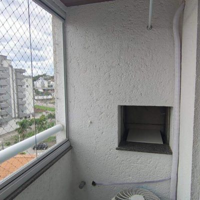 Apartamento com 66m², 2 quartos (sendo 1 suíte), 1 garagem, no bairro Nossa Senhora do Rosário em São José