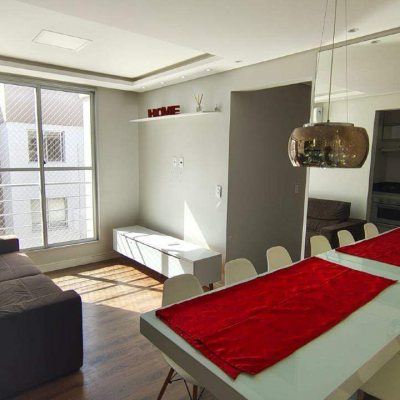 Apartamento com 52m², 2 quartos, 1 garagem, no bairro Real Parque em São José