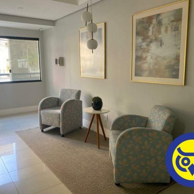 Apartamento com 109m², 3 quartos (sendo 2 suítes), 1 garagem, no bairro Centro em Florianópolis