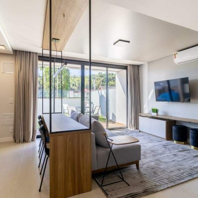 Apartamento com 55m², 1 quarto, 1 garagem, no bairro Lagoa da Conceição em Florianópolis