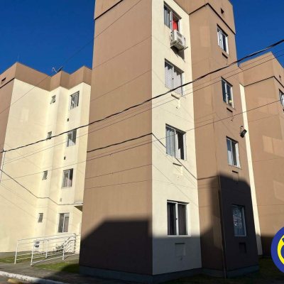 Apartamento com 45m², 2 quartos, 1 garagem, no bairro Fundos em Biguaçu