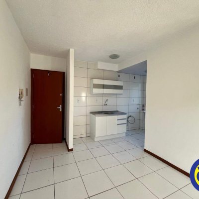 Apartamento com 45m², 2 quartos, 1 garagem, no bairro Fundos em Biguaçu