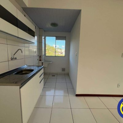 Apartamento com 45m², 2 quartos, 1 garagem, no bairro Fundos em Biguaçu