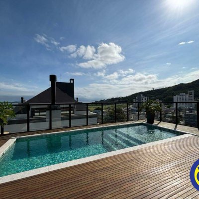 Apartamento com 38m², 1 quarto, 1 garagem, no bairro Saco dos Limões em Florianópolis