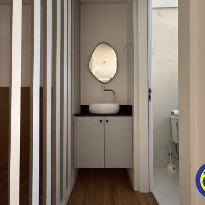 Apartamento com 38m², 1 quarto, 1 garagem, no bairro Saco dos Limões em Florianópolis