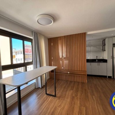 Apartamento com 38m², 1 quarto, 1 garagem, no bairro Saco dos Limões em Florianópolis