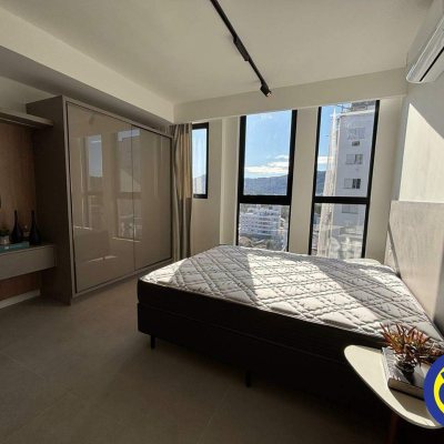 Apartamento com 33m², 1 quarto, 1 garagem, no bairro Trindade em Florianópolis