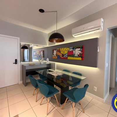 Apartamento com 69m², 2 quartos, 1 suíte, 2 garagens, no bairro Itacorubi em Florianópolis