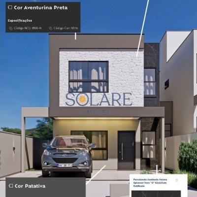 Casa Residencial com 131m², 3 quartos, 3 suítes, 2 garagens, no bairro Santo Antônio De Lisboa em Florianópolis