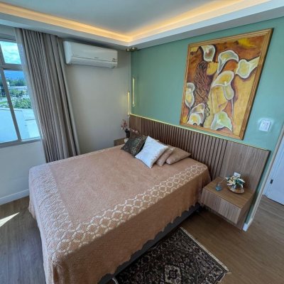 Cobertura com 130m², 3 quartos (sendo 1 suíte), 1 garagem, no bairro Itacorubi em Florianópolis