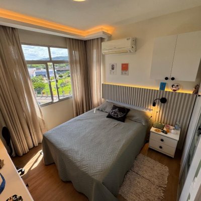 Cobertura com 130m², 3 quartos (sendo 1 suíte), 1 garagem, no bairro Itacorubi em Florianópolis