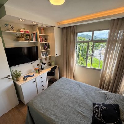 Cobertura com 130m², 3 quartos (sendo 1 suíte), 1 garagem, no bairro Itacorubi em Florianópolis
