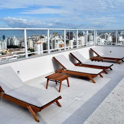 Apartamentos com 38m², 1 quarto, 1 garagem, no bairro Centro em Florianópolis