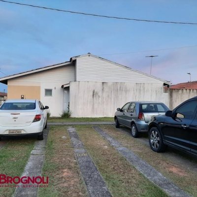 Casa em Condomínio com 51m², 3 quartos, 2 garagens, no bairro Bela Vista em Palhoça