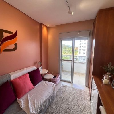 Apartamentos com 99m², 3 quartos, 1 suíte, 1 garagem, no bairro Pedra Branca em Palhoça