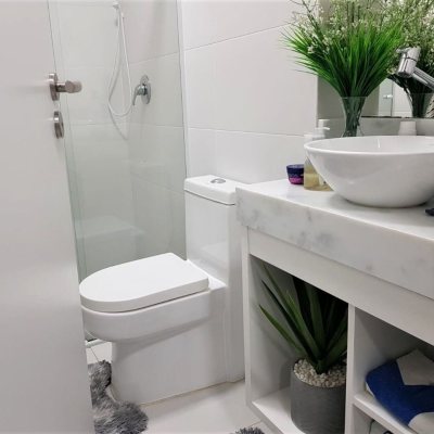 Apartamentos com 60m², 1 quarto, 1 suíte, 1 garagem, no bairro Armação Piedade em Governador Celso Ramos