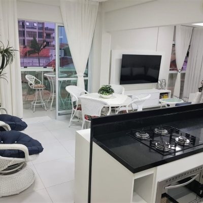 Apartamentos com 60m², 1 quarto, 1 suíte, 1 garagem, no bairro Armação Piedade em Governador Celso Ramos