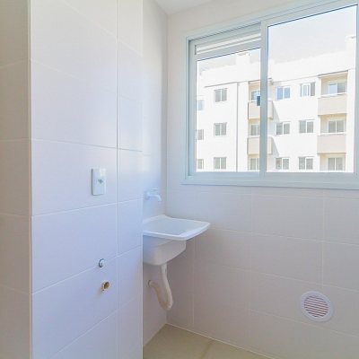 Apartamentos com 52m², 2 quartos, 1 garagem, no bairro Vendaval em Biguaçu