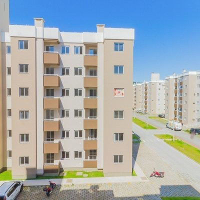 Apartamentos com 52m², 2 quartos, 1 garagem, no bairro Vendaval em Biguaçu