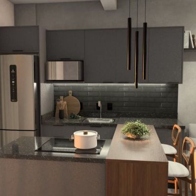 Loft com 42m², 1 quarto (sendo 1 suíte), 1 garagem, no bairro Novo Campeche em Florianópolis