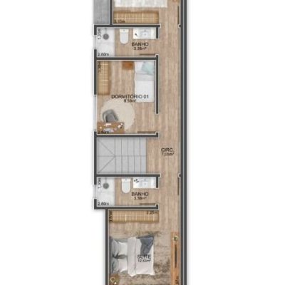 Casa Residencial com 126m², 3 quartos, 1 suíte, 2 garagens, no bairro Campeche em Florianópolis